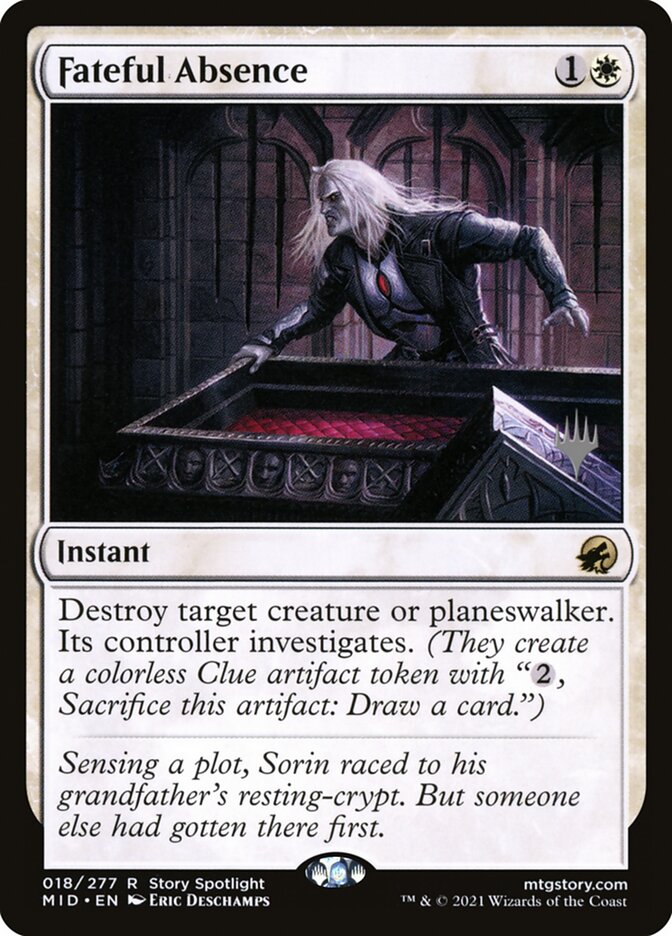 Fateful Absence, Innistrad: Midnight Hunt Promos · 018/277