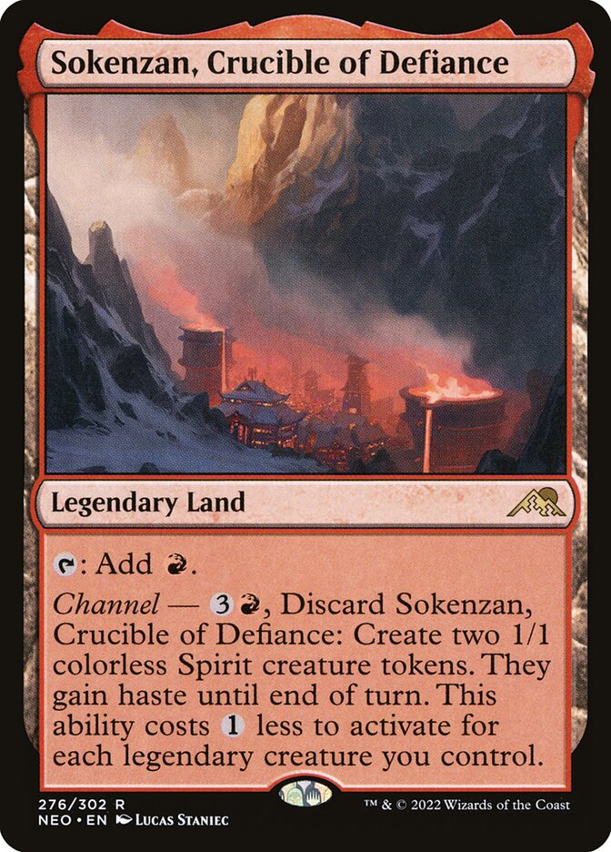 Sokenzan, Crucible of Defiance, Kamigawa: Neon Dynasty · 276/302