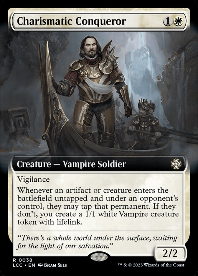 Charismatic Conqueror, The Lost Caverns of Ixalan Commander · 0038