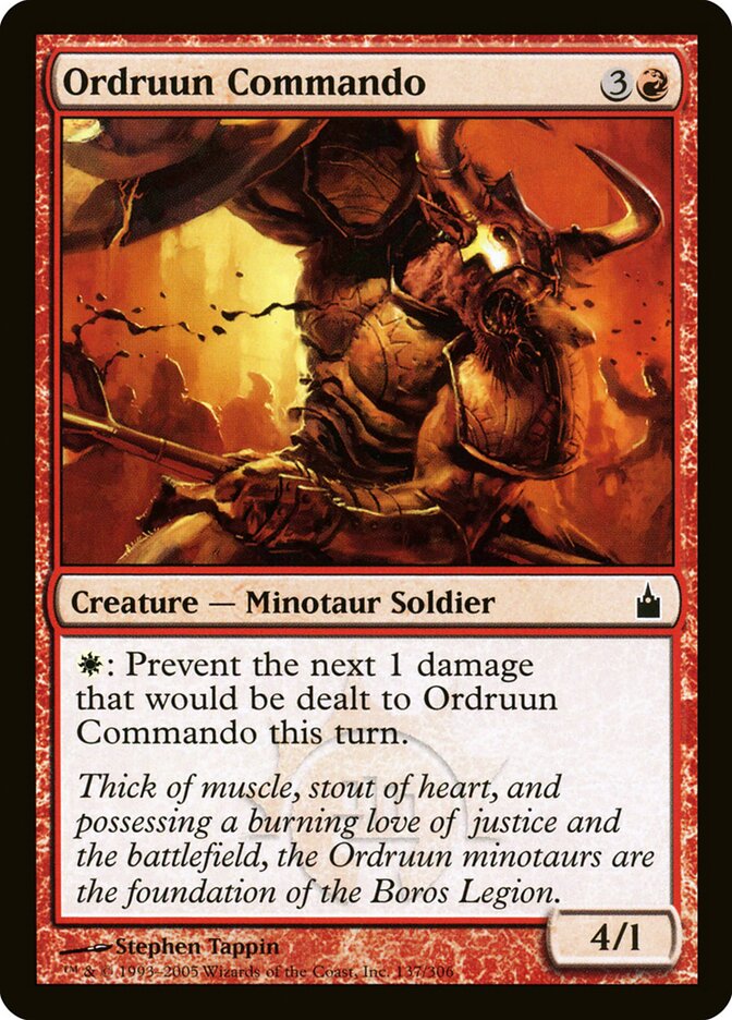 Ordruun Commando, Ravnica: City of Guilds · 137/306