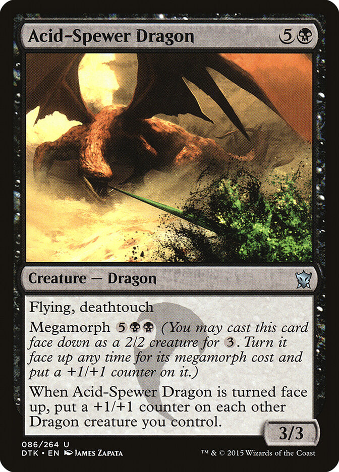 Acid-Spewer Dragon, Dragons of Tarkir · 086/264