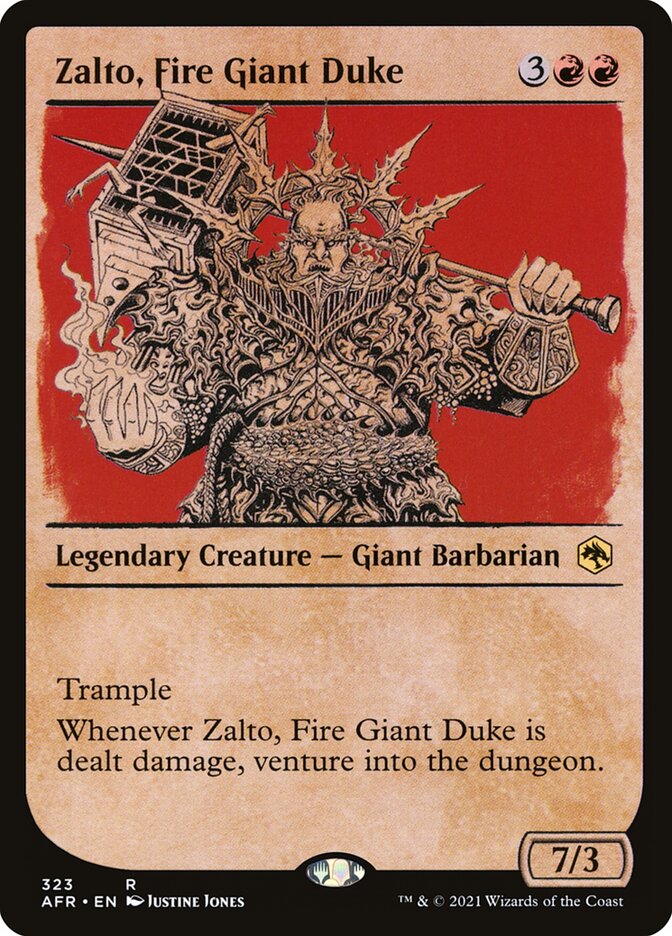 Zalto, Fire Giant Duke, Adventures in the Forgotten Realms · 323