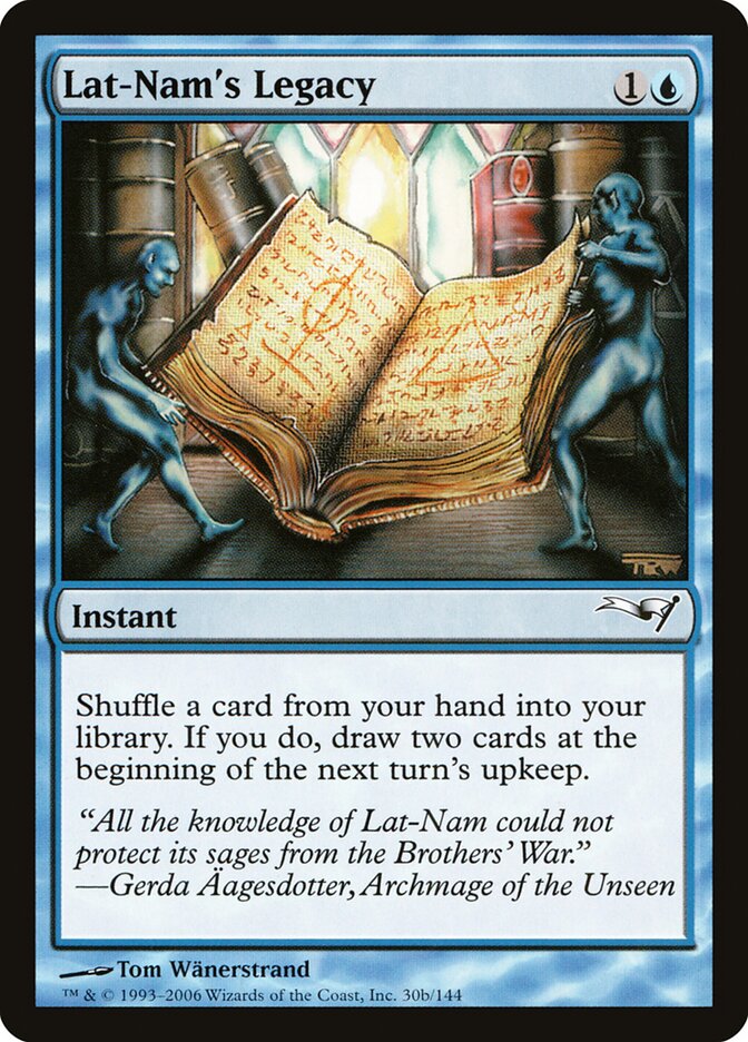 Lat-Nam's Legacy, Coldsnap Theme Decks · 30b