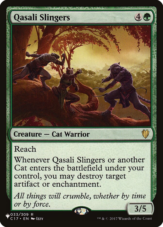 Qasali Slingers, The List · c17-33