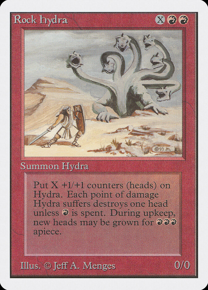 Rock Hydra, Unlimited Edition · 172