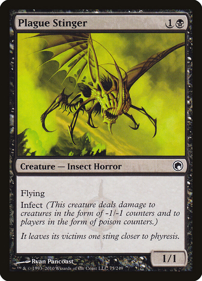 Plague Stinger, Scars of Mirrodin · 75/249