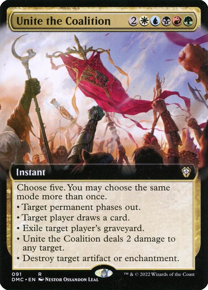Unite the Coalition, Dominaria United Commander · 091
