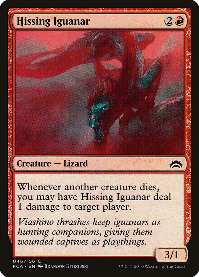Hissing Iguanar, Planechase Anthology · 046/156