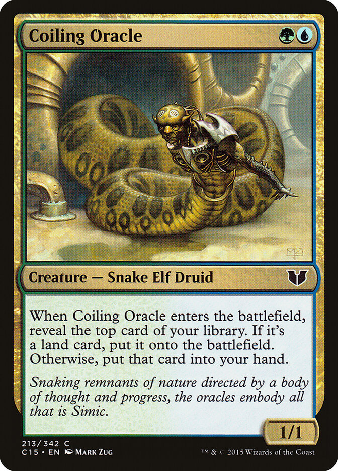 Coiling Oracle, Commander 2015 · 213/342