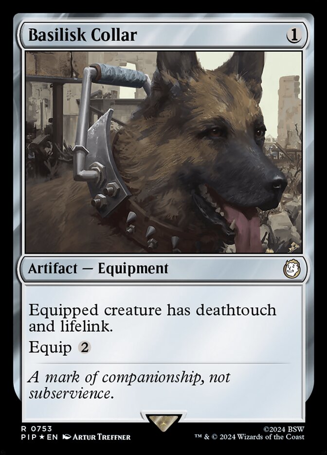 Basilisk Collar, Fallout · 0753