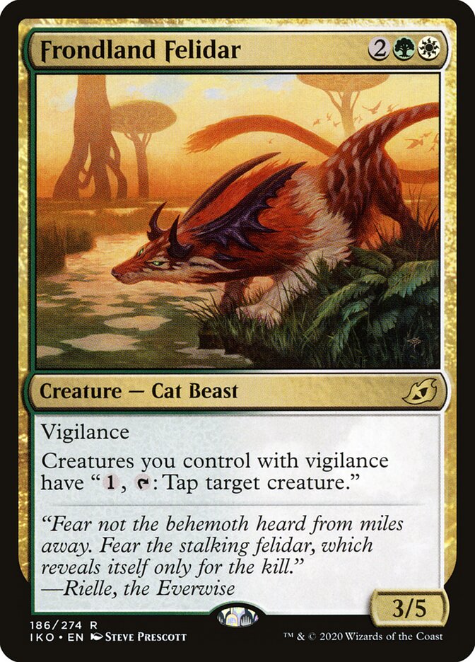 Frondland Felidar, Ikoria: Lair of Behemoths · 186/274