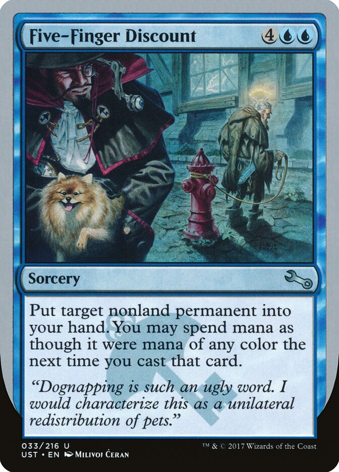 Five-Finger Discount, Unstable · 033/216