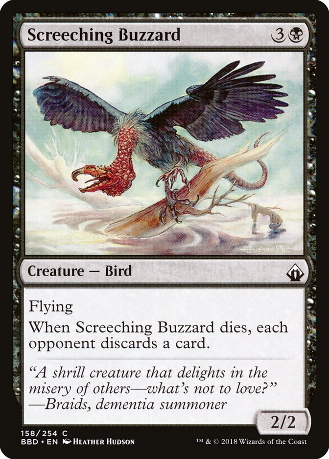 Screeching Buzzard, Battlebond · 158/254