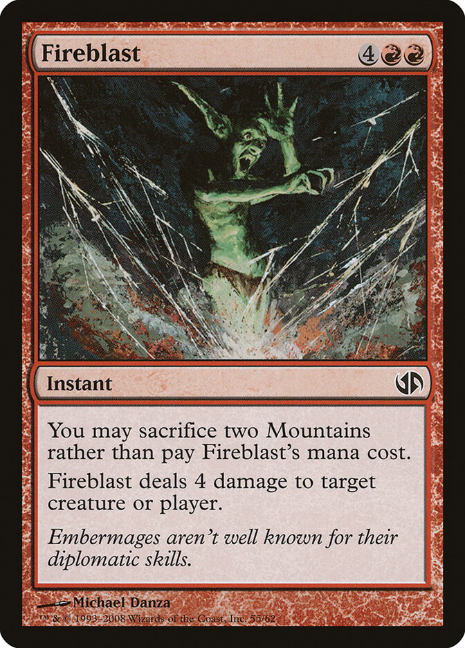 Fireblast, Duel Decks: Jace vs. Chandra · 55/62