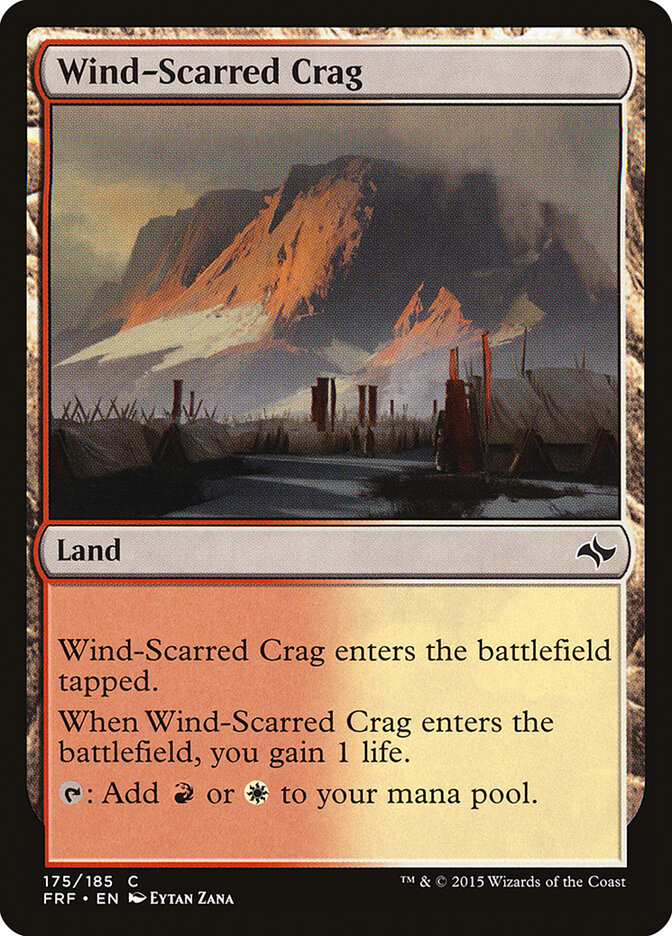 Wind-Scarred Crag, Fate Reforged · 175/185