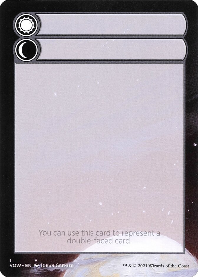 Double-Faced Substitute Card, Innistrad: Crimson Vow Substitute Cards · 001