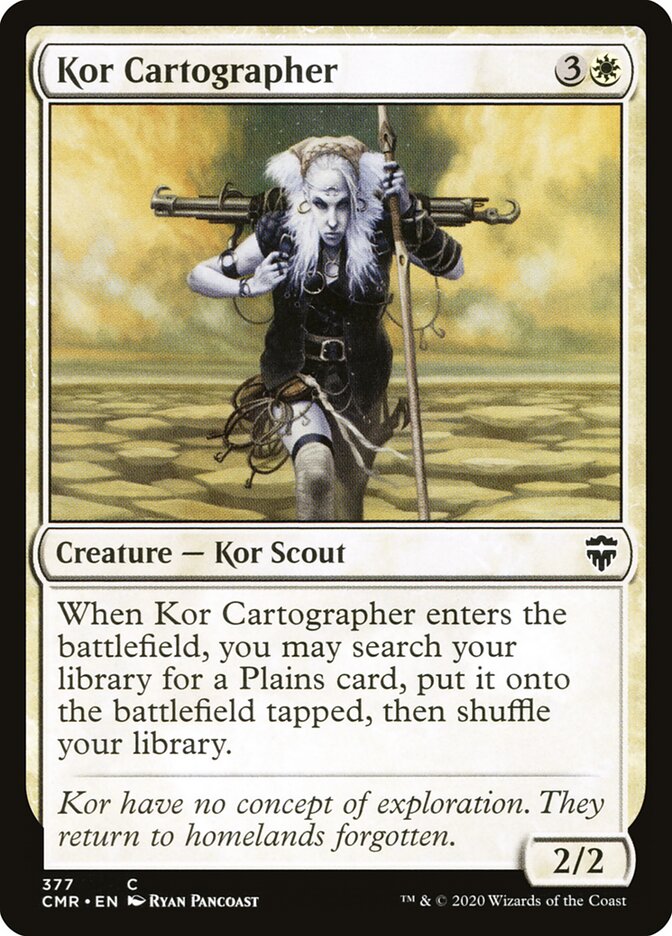 Kor Cartographer, Commander Legends · 377
