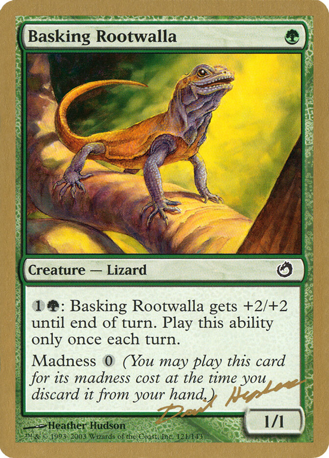 Basking Rootwalla, World Championship Decks 2003 · dh121