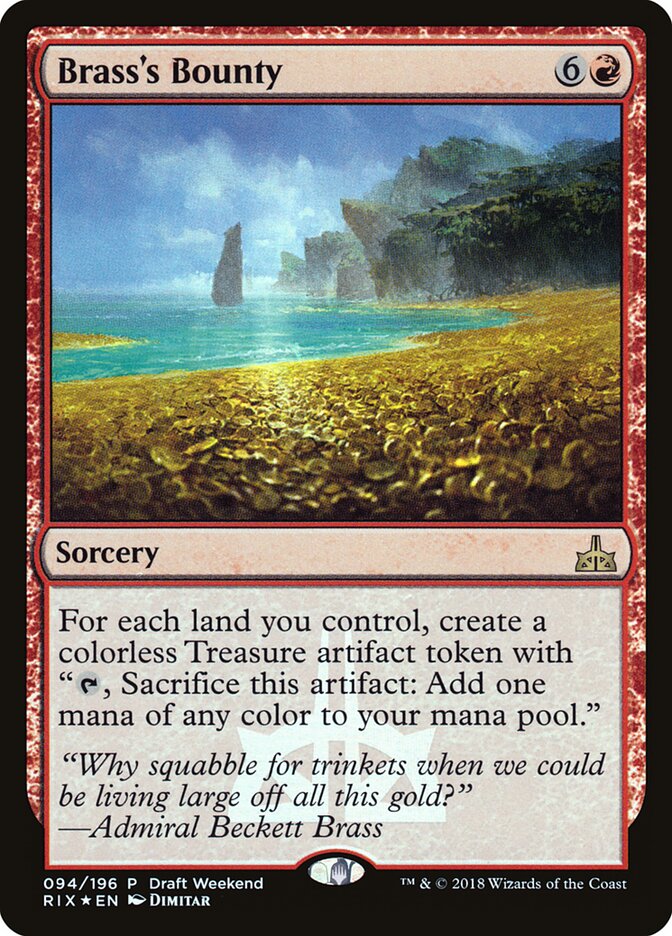 Brass's Bounty, Rivals of Ixalan Promos · 094/196