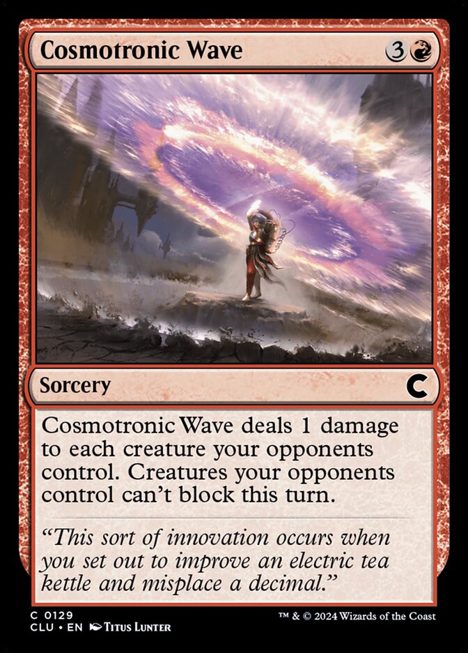 Cosmotronic Wave, Ravnica: Clue Edition · 0129
