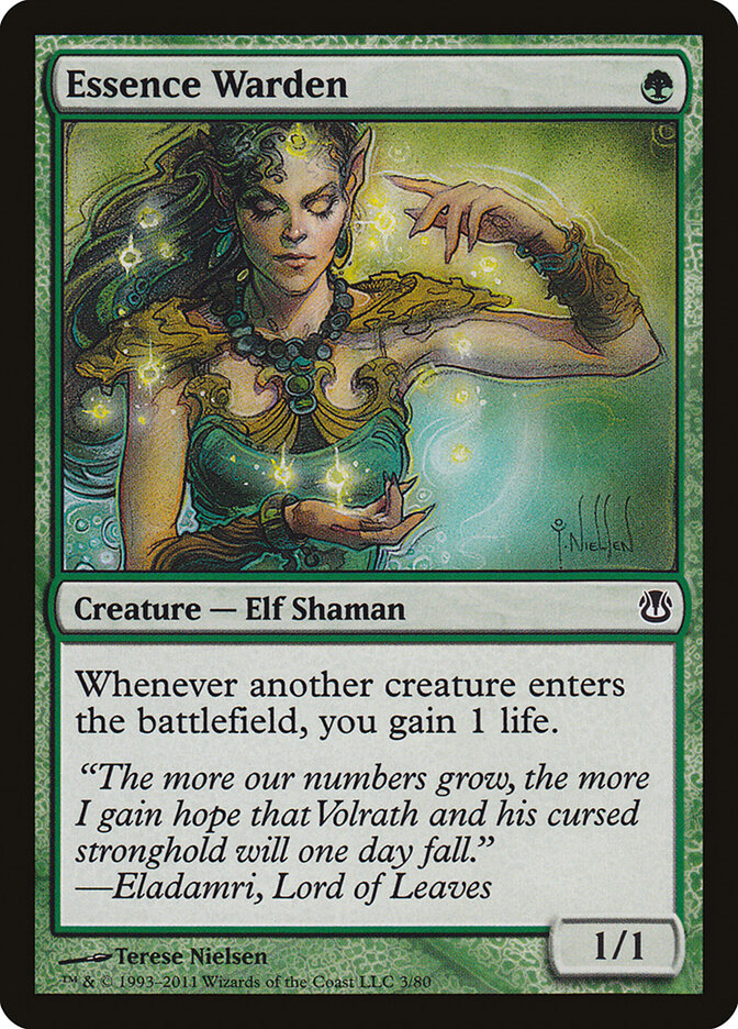 Essence Warden, Duel Decks: Ajani vs. Nicol Bolas · 3/80
