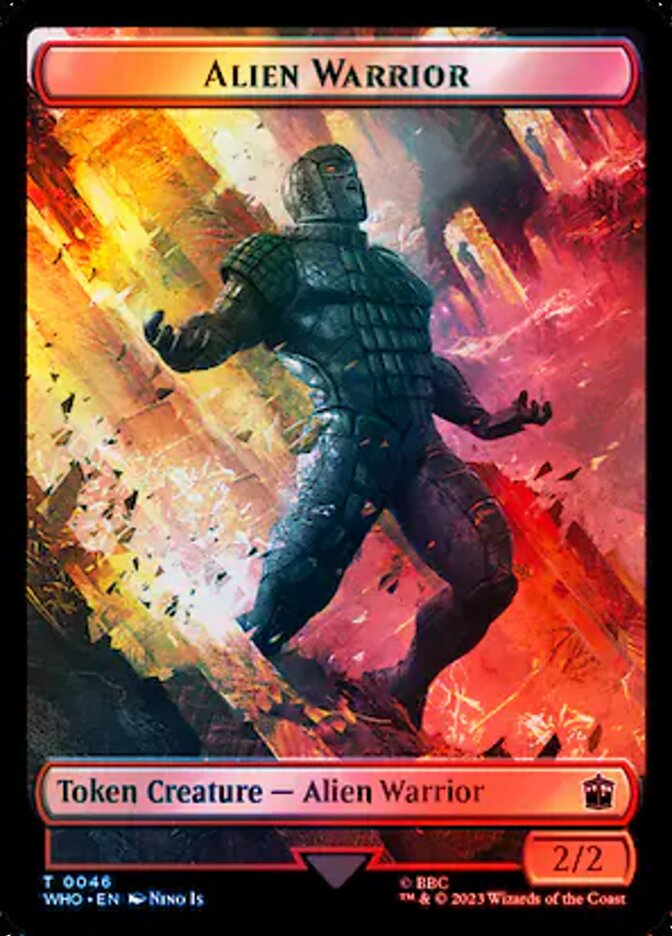 Alien Warrior, Doctor Who Tokens · 0046