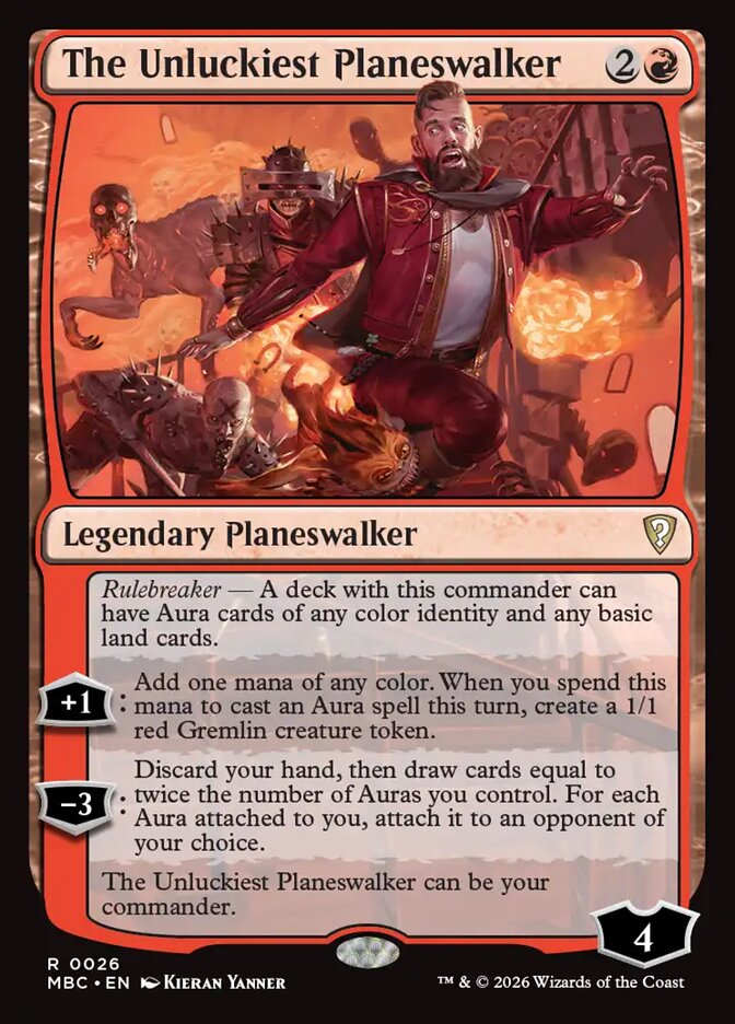 The Unluckiest Planeswalker, Mystery Booster Commander Edition · 0026