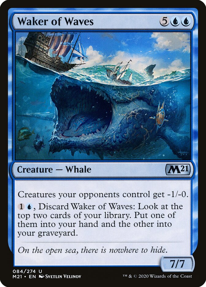 Waker of Waves, Core Set 2021 · 084/274