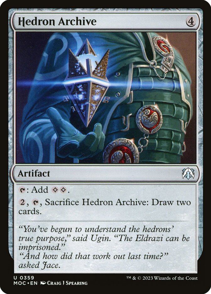 Hedron Archive, March of the Machine Commander · 0359