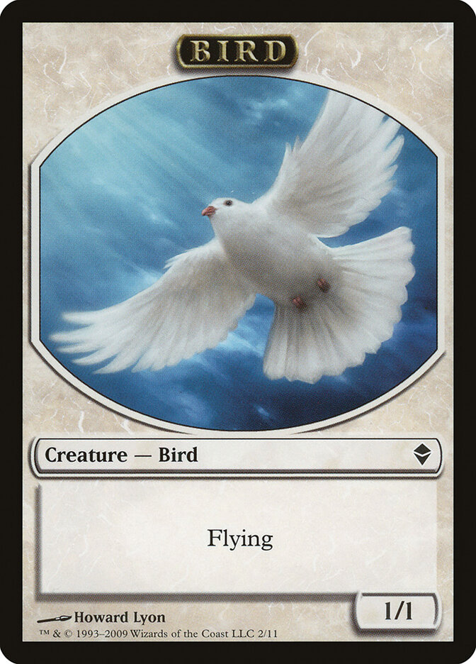 Bird, Zendikar Tokens · 2