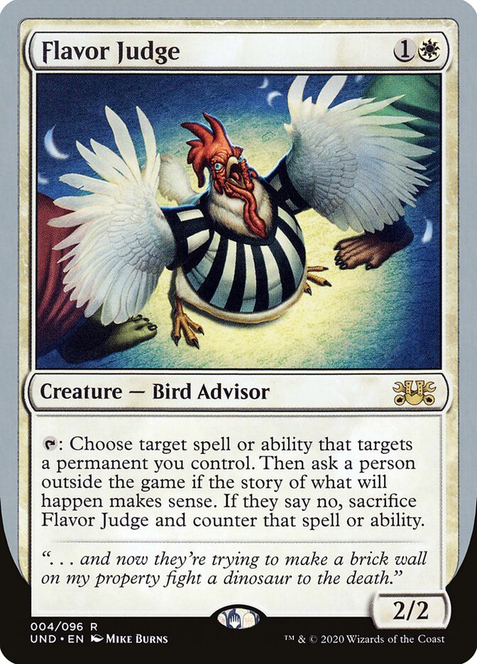 Flavor Judge, Unsanctioned · 004/096