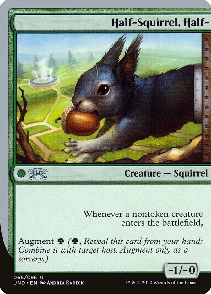 Half-Squirrel, Half-, Unsanctioned · 065/096