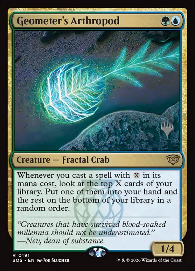 Geometer's Arthropod, Secrets of Strixhaven Promos · 0191