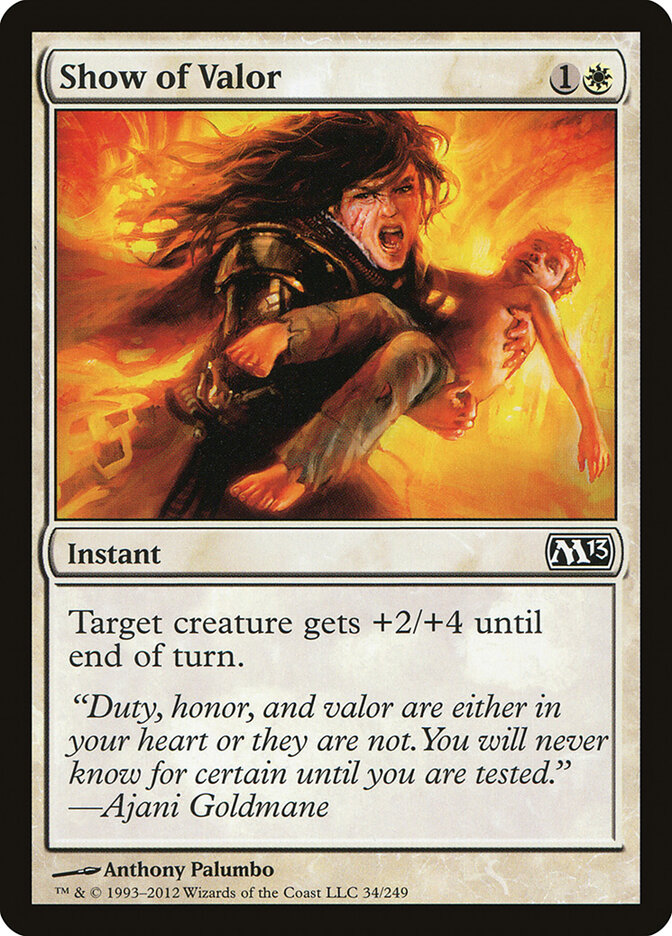 Show of Valor, Magic 2013 · 34/249