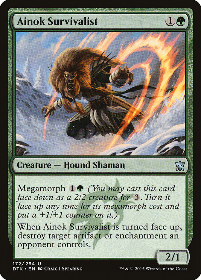 Ainok Survivalist, Dragons of Tarkir · 172/264