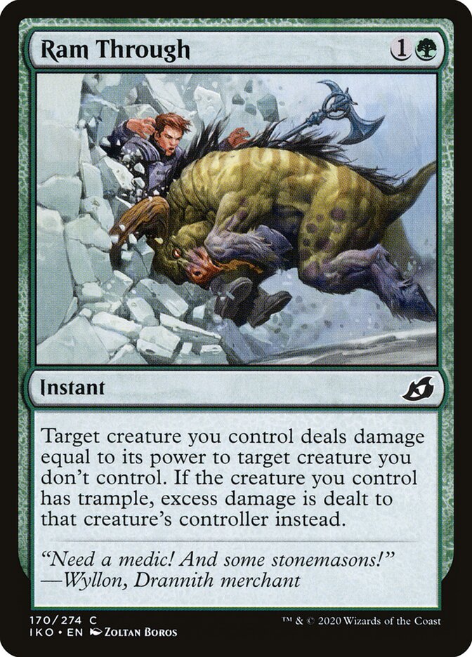 Ram Through, Ikoria: Lair of Behemoths · 170/274