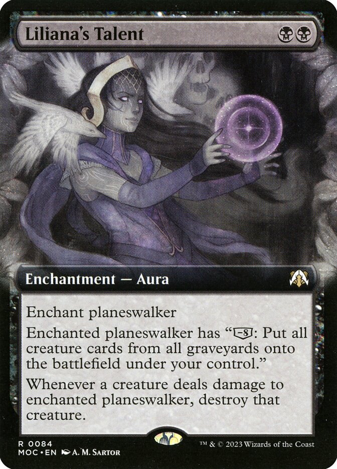 Liliana's Talent, March of the Machine Commander · 0084