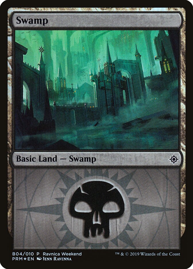 Swamp, RNA Ravnica Weekend · b04