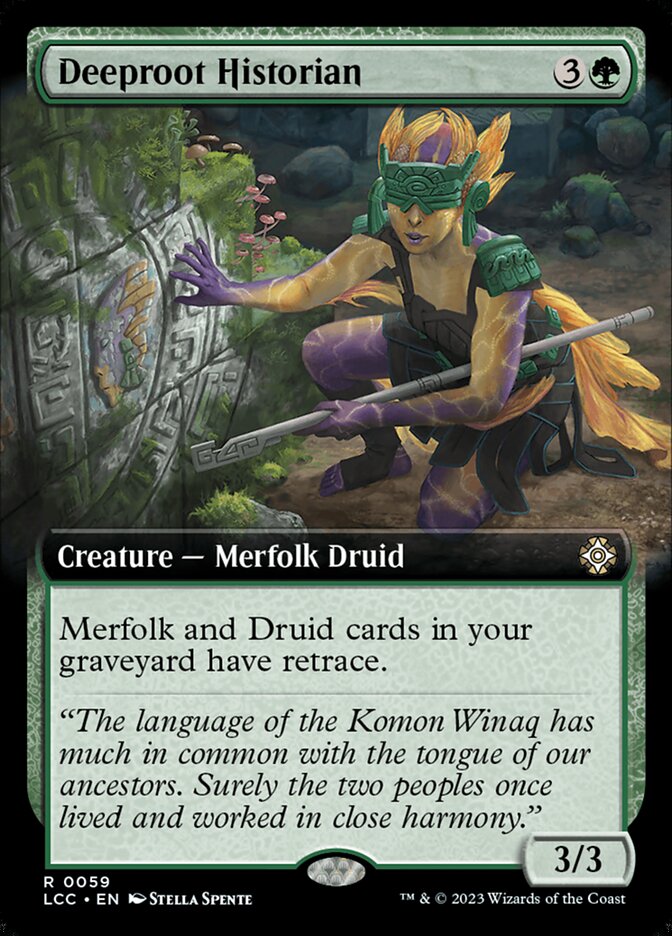 Deeproot Historian, The Lost Caverns of Ixalan Commander · 0059