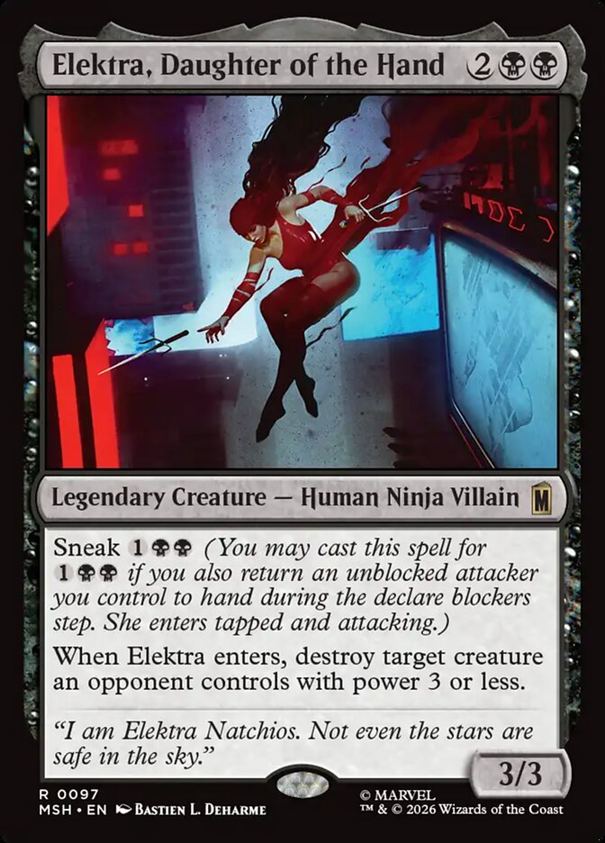 Elektra, Daughter of the Hand, Marvel Super Heroes · 0097