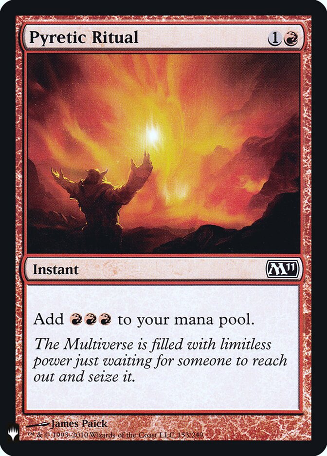 Pyretic Ritual, The List · m11-153