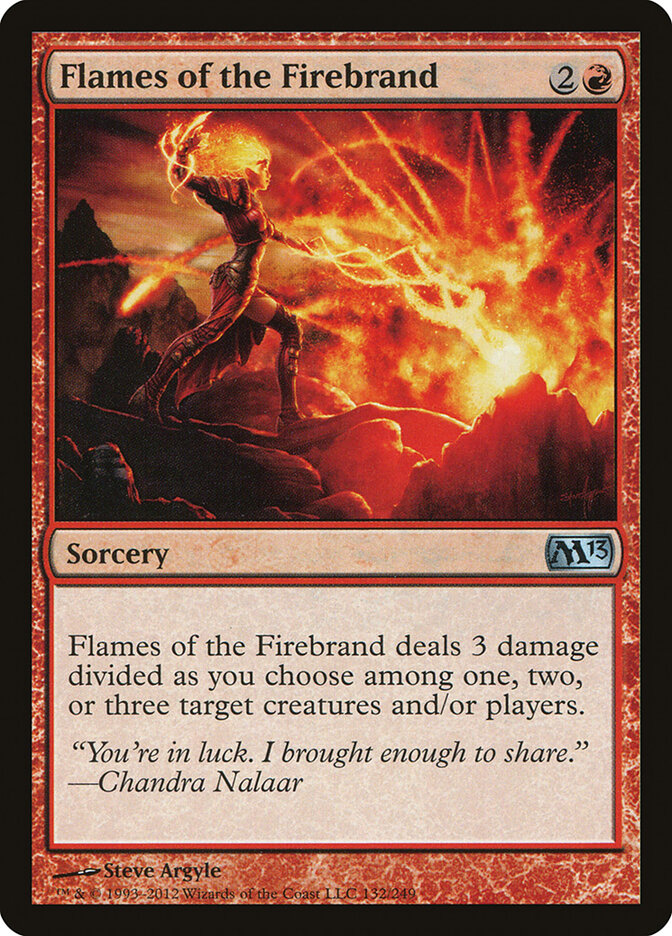 Flames of the Firebrand, Magic 2013 · 132/249