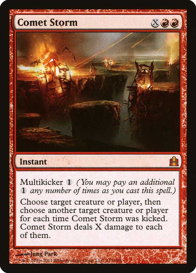 Comet Storm, Commander 2011 · 117/318