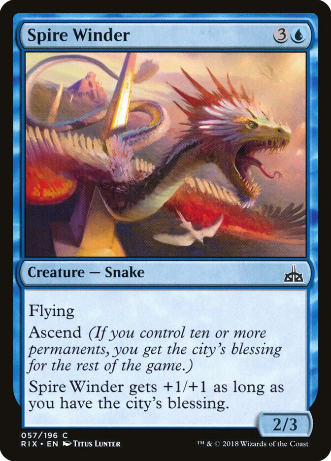 Spire Winder, Rivals of Ixalan · 057/196