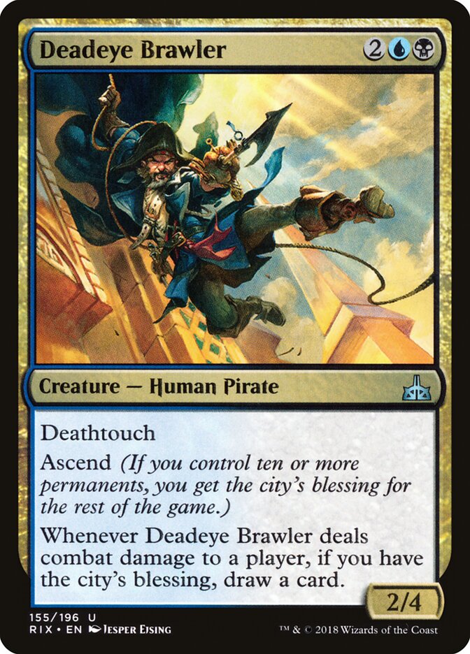 Deadeye Brawler, Rivals of Ixalan · 155/196