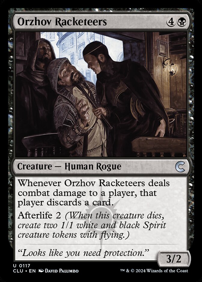 Orzhov Racketeers, Ravnica: Clue Edition · 0117