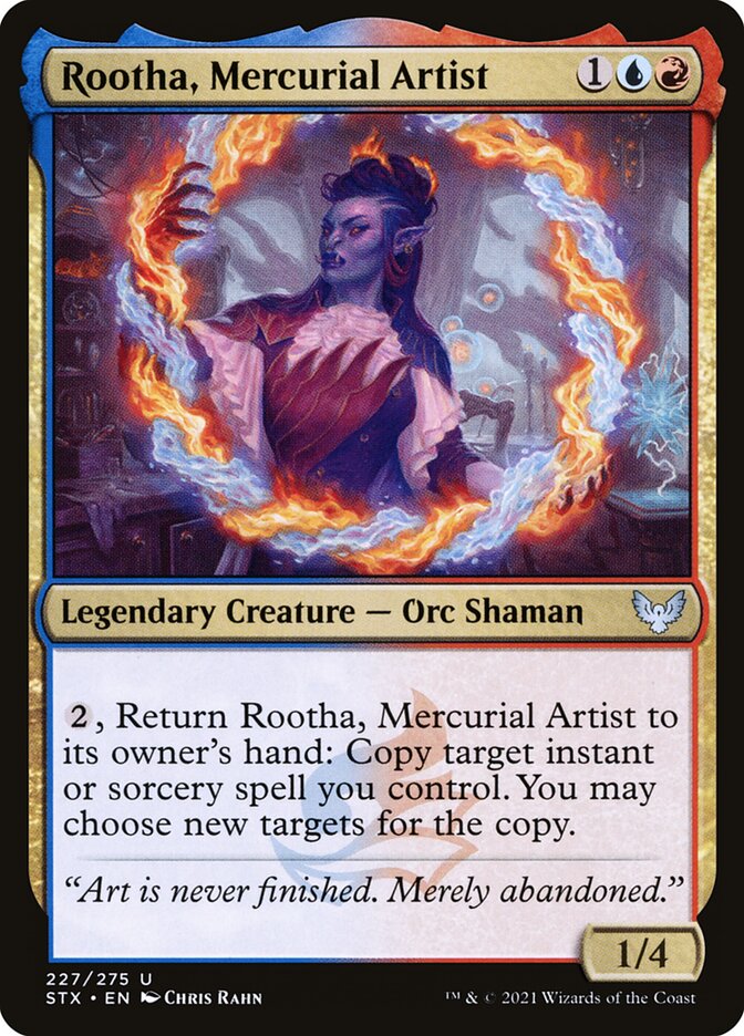Rootha, Mercurial Artist, Strixhaven: School of Mages · 227/275