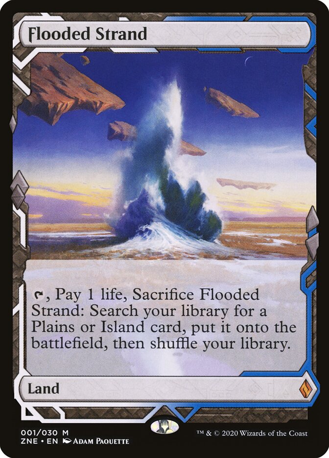 Flooded Strand, Zendikar Rising Expeditions · 001/030
