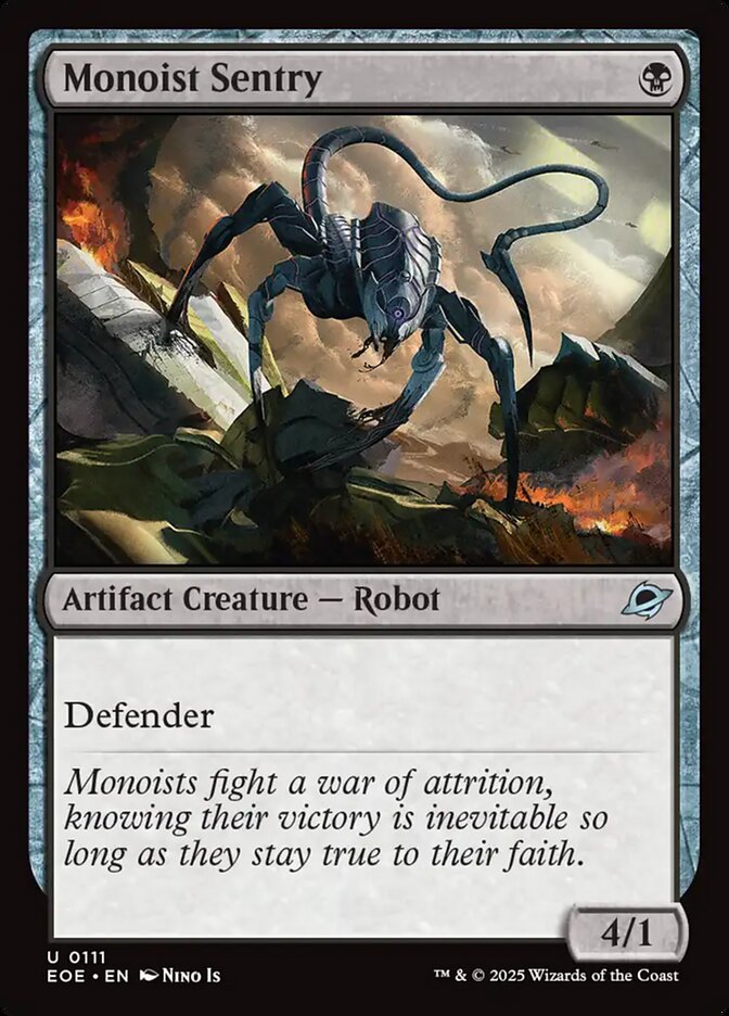 Monoist Sentry, Edge of Eternities · 0111