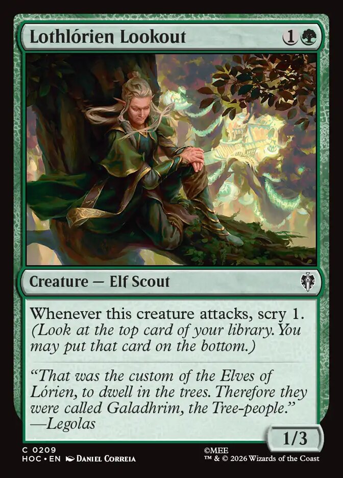 Lothlórien Lookout, The Hobbit Eternal · 0209